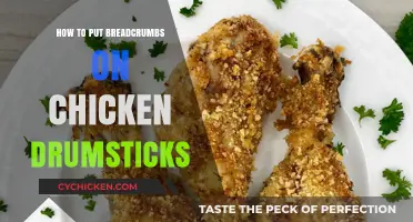 Crispy Breadcrumb-Coated Chicken Drumsticks: Easy Recipe for Perfect Crunch