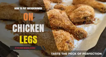 Crispy Breadcrumb-Coated Chicken Legs: Easy Step-by-Step Recipe Guide