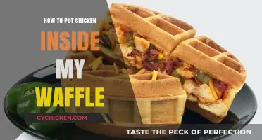 Master the Art of Stuffing Chicken Inside Your Waffles: A Delicious Guide