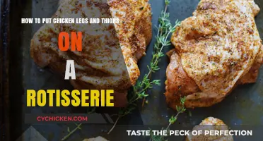 Mastering Rotisserie Cooking: Perfectly Roasting Chicken Legs and Thighs