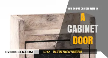 Chicken Wire Cabinet Doors: A Step-by-Step Guide