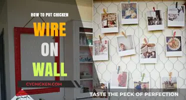 Easy DIY Guide: Attaching Chicken Wire to Walls for Security