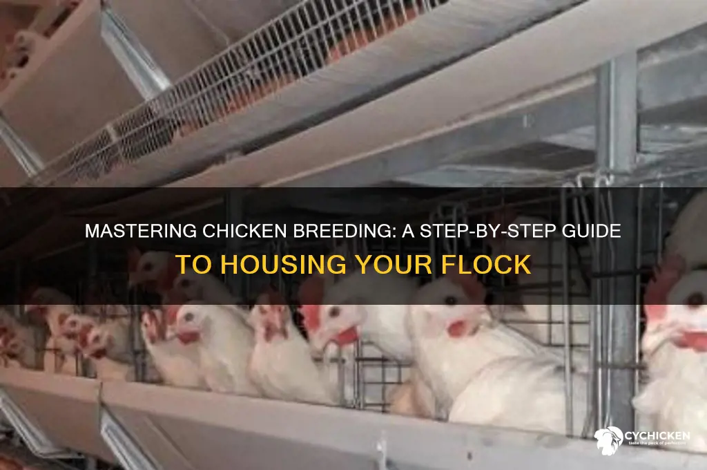 how to put chickens in chicken breeeder