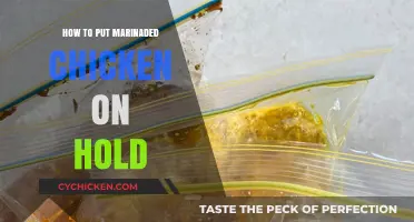 Pause Your Marinade: Tips for Safely Storing Chicken on Hold