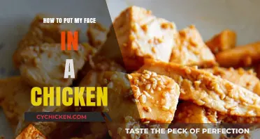 Creative DIY Guide: Inserting Your Face into a Chicken Safely
