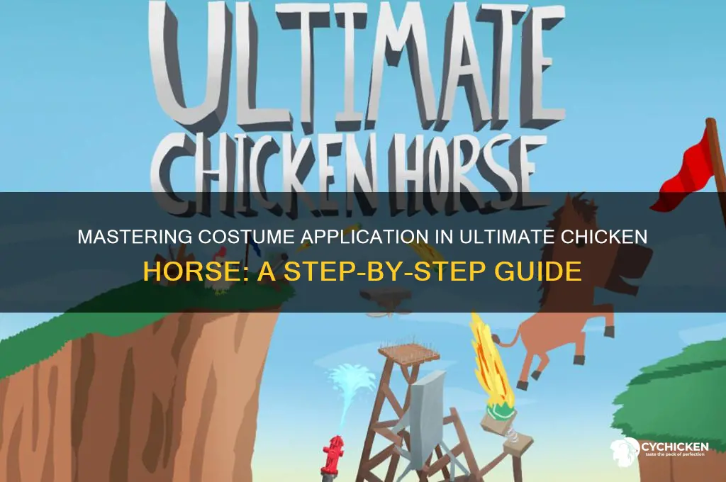 how to put on costumes ultimate chicken horse