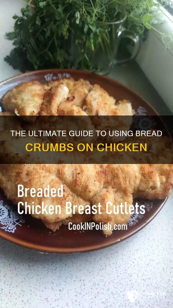how to put progresso italian bread crumbs on chicken