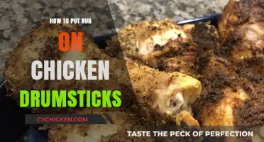 Mastering Flavor: Easy Rub Application for Juicy Chicken Drumsticks