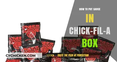Mastering the Art of Adding Sauce to Your Chick-fil-A Box