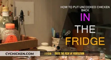 Storing Uncooked Chicken: Fridge Safety Tips
