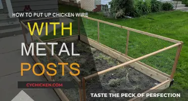 Install Chicken Wire with Metal Posts: A Step-by-Step Guide