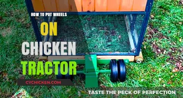 Easy DIY Guide: Adding Wheels to Your Chicken Tractor for Mobility