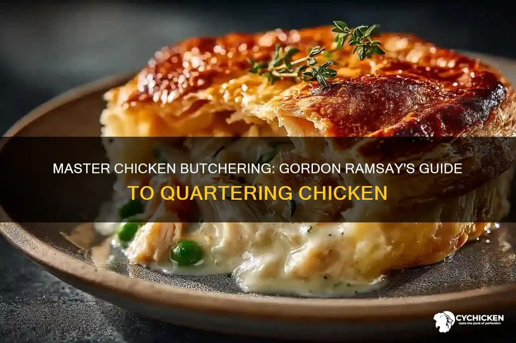 how to quarter a chicken gordon ramsay
