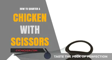 Mastering Chicken Butchery: Quartering with Scissors in Simple Steps