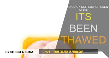 Quickly Defrosting Chicken: The Best Way to Thaw Safely