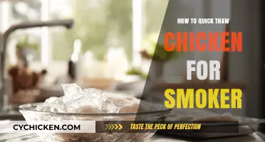 Fast Thawing Chicken for Smoking: Safe and Efficient Methods