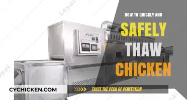 Quick and Safe Chicken Thawing: A Step-by-Step Guide