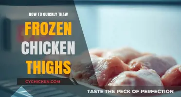 Fast Thawing Tips for Frozen Chicken Thighs: Safe and Easy Methods
