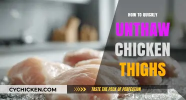 Fast Thawing Tips: Safely Defrost Chicken Thighs in Minutes