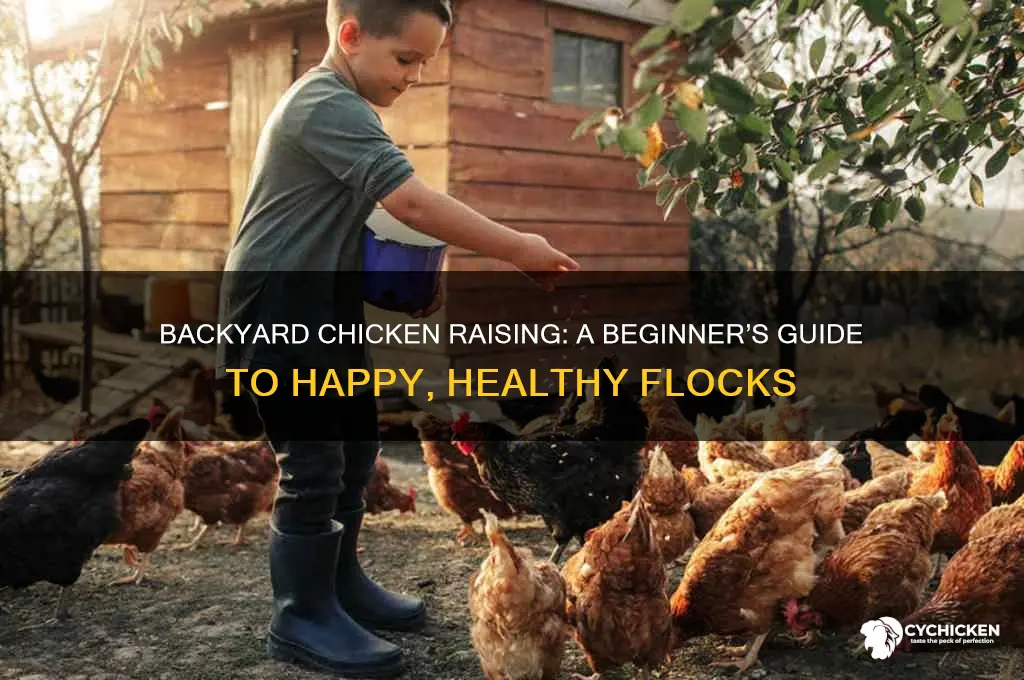how to raise chicken in the backyard
