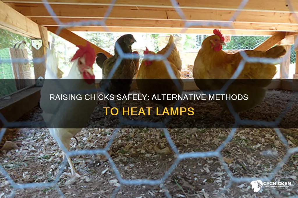 how to raise chicks without a heat lamp