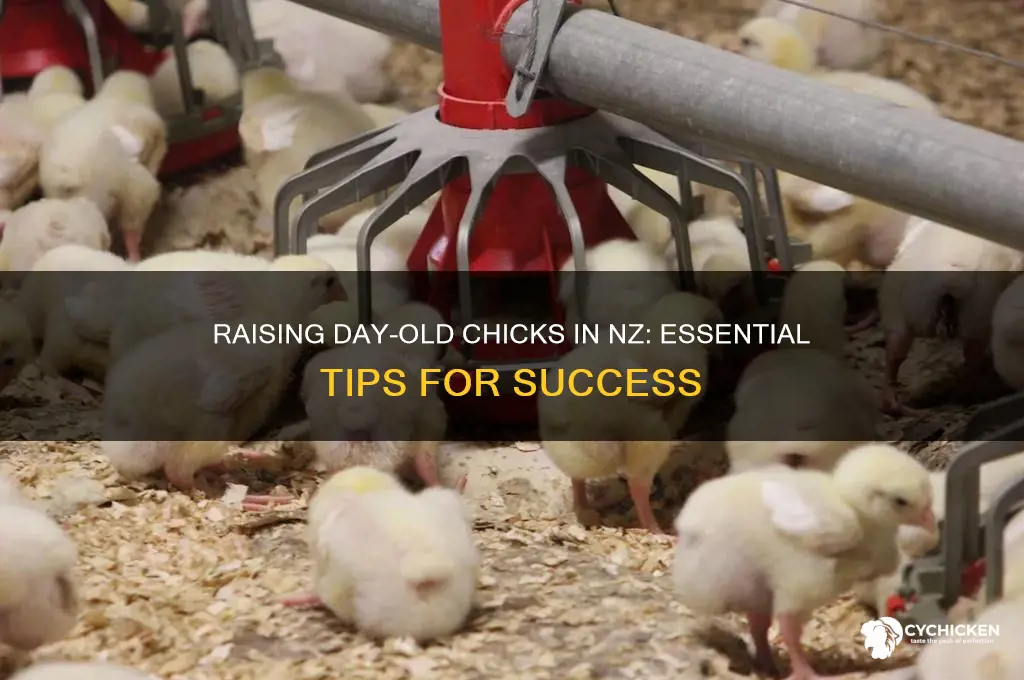 how to raise day old chicks nz