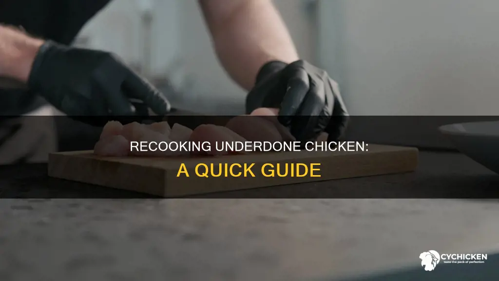 how to recook a chicken that is not done