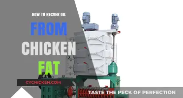 Extracting Oil from Chicken Fat: A Simple Step-by-Step Guide