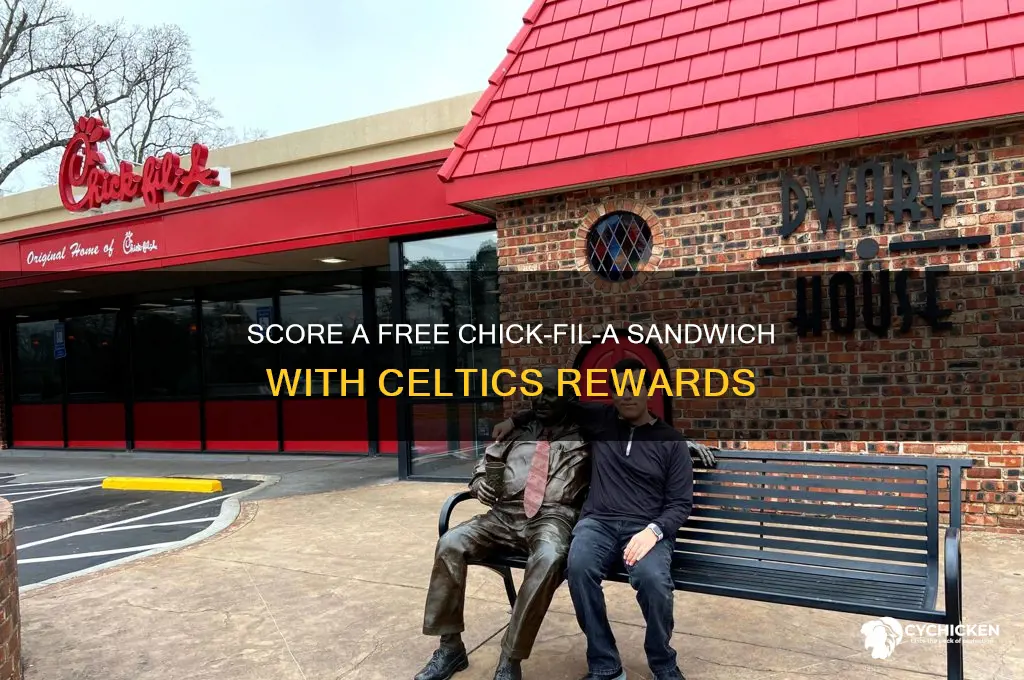 how to redeem free chick fil a sandwich celtics