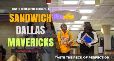 Score a Free Chick-fil-A Sandwich with Dallas Mavericks Wins