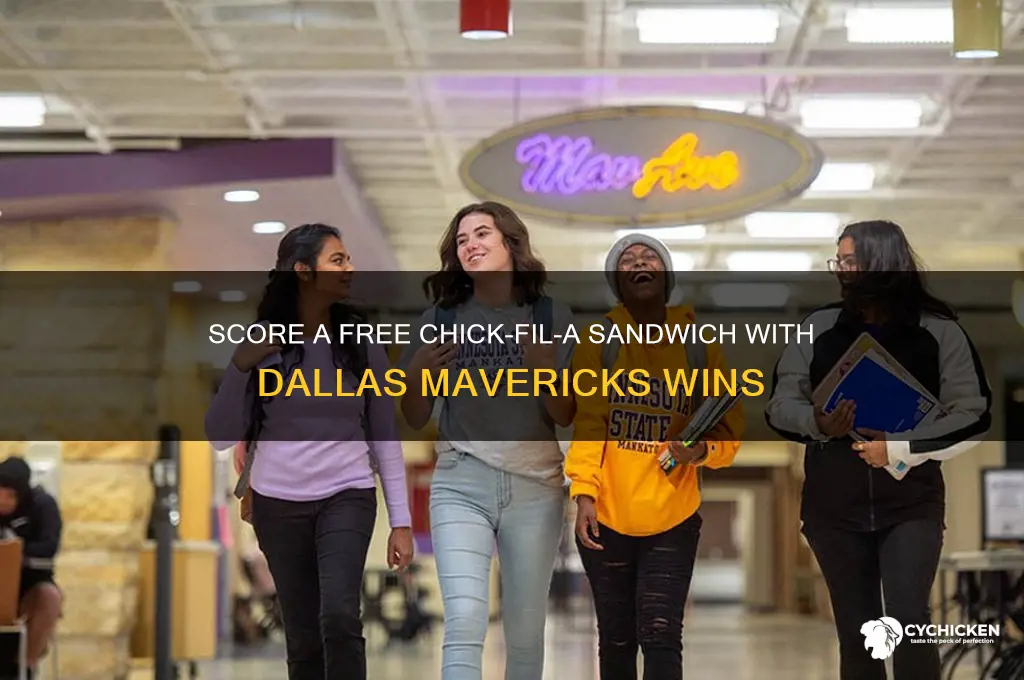 how to redeem free chick-fil-a sandwich dallas mavericks