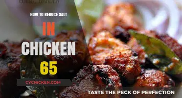 Cutting Back on Salt: Healthier Chicken 65 Recipe Tips