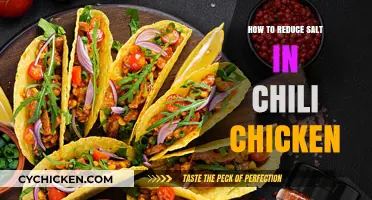 Cutting Back on Salt: Healthier Chili Chicken Recipe Tips