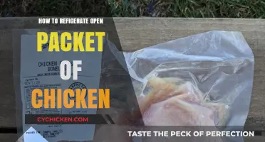 Properly Storing Open Chicken Packets: A Guide to Safe Refrigeration