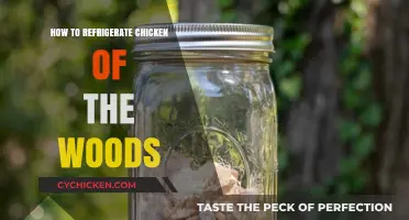 Refrigerating Chicken of the Woods: Tips for Freshness and Safety
