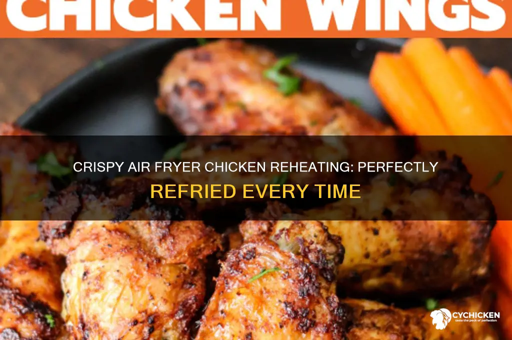 how to refry chicken in air fryer