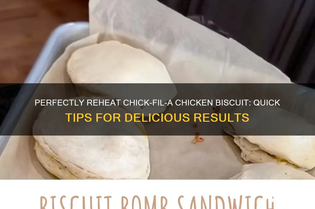 how to reheat a chick fil a chicken biscuit sandwich