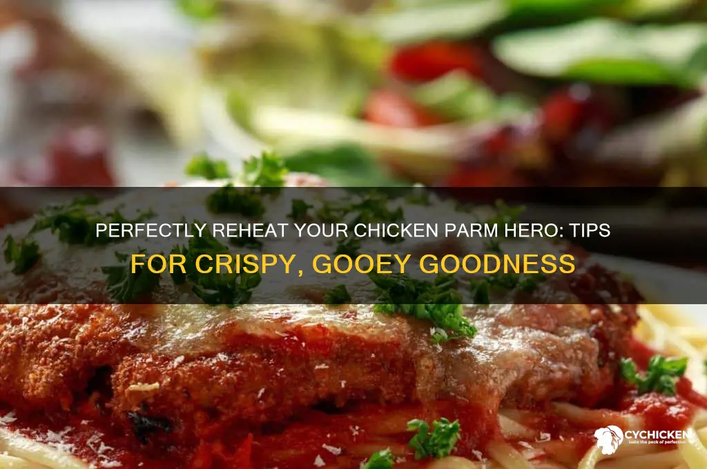 how to reheat a chicken parm hero