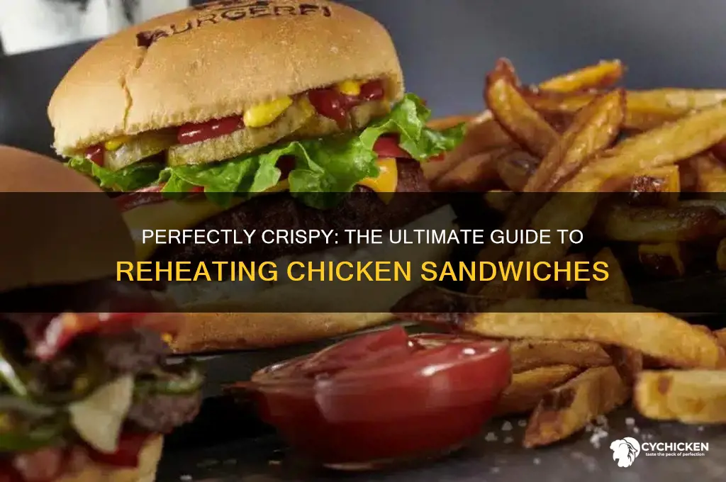 how to reheat a crispy chicken sandwich