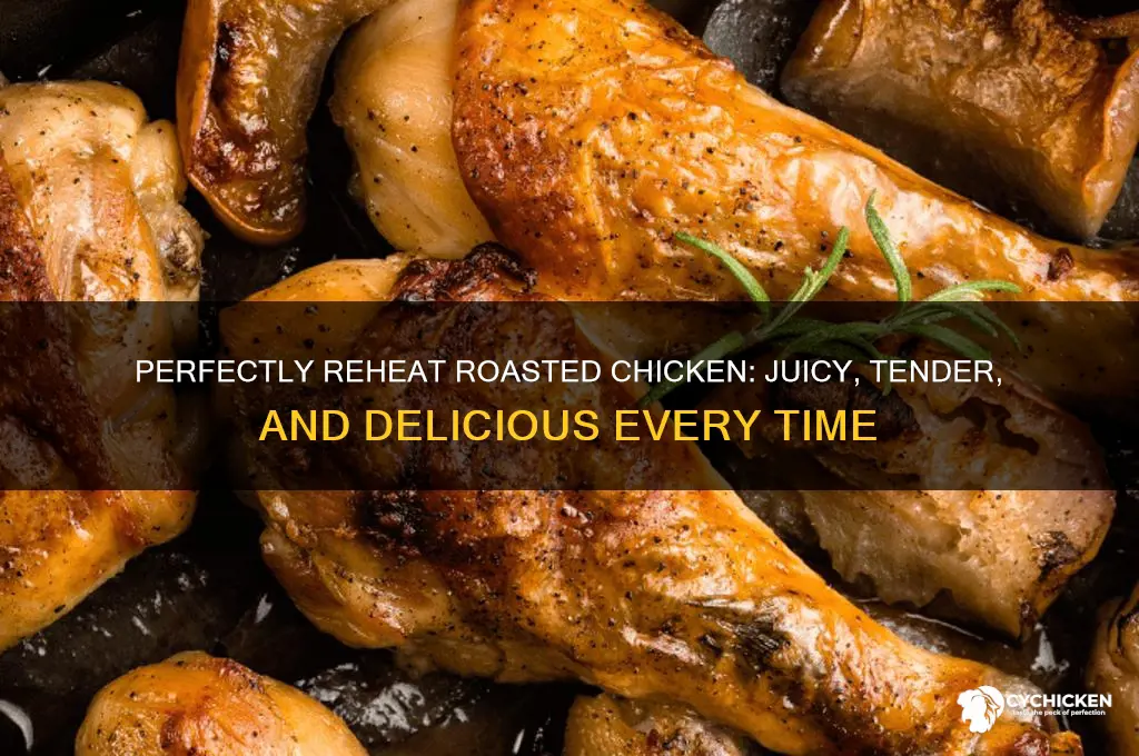 how to reheat a roasted chicken without drying it out