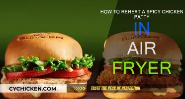 Reheating Spicy Chicken Patty: Air Fryer Magic