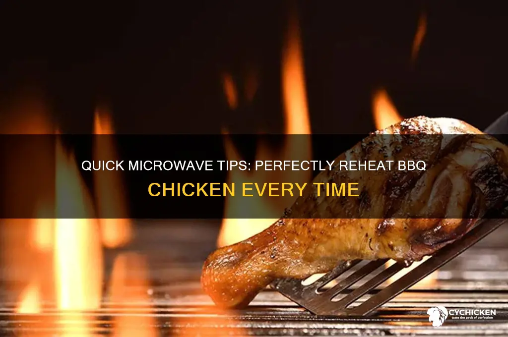 how to reheat bbq chicken in microwave