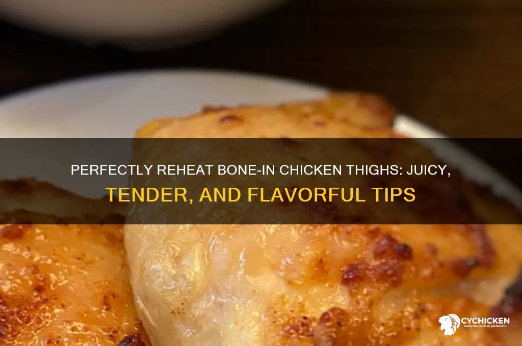 how to reheat bone-in chicken thights