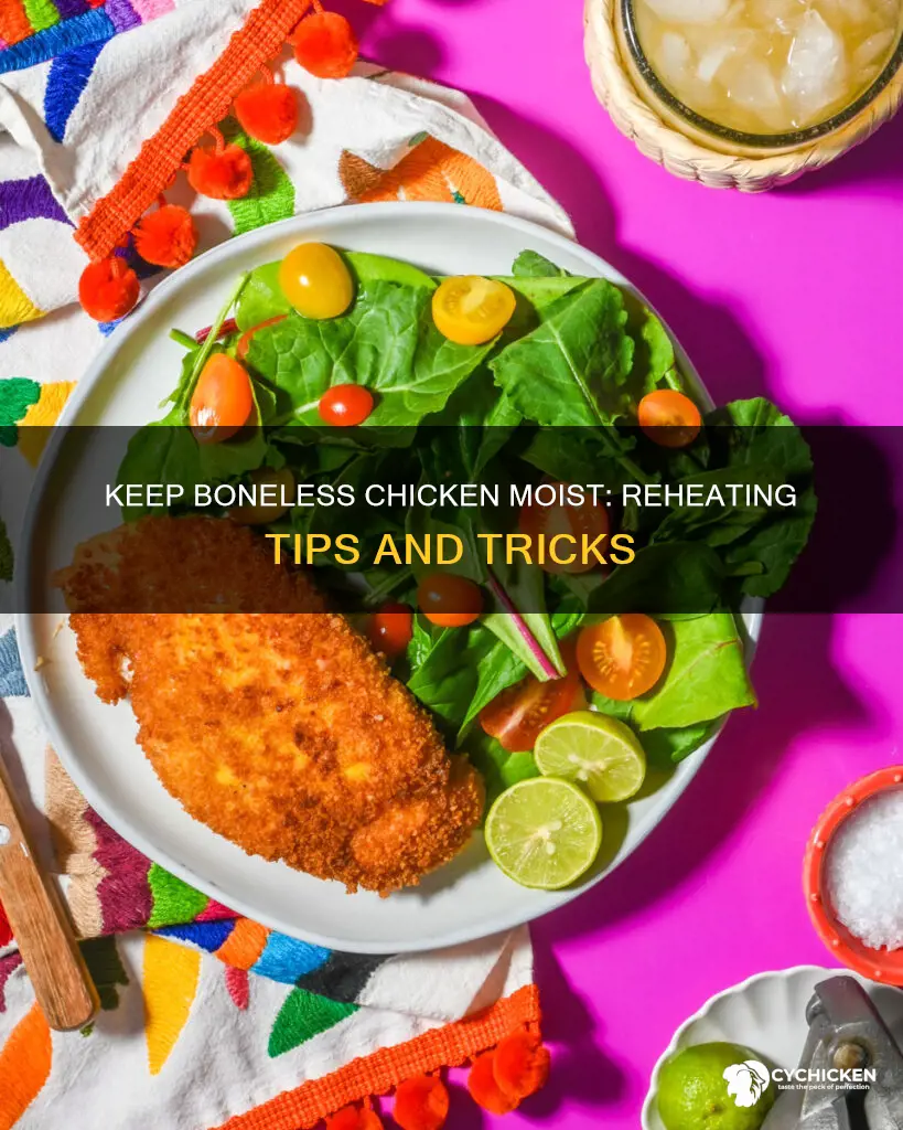 how to reheat boneless chicken without drying it out