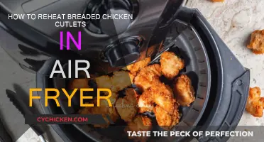 Reheating Breaded Chicken Cutlets: Air Fryer Style
