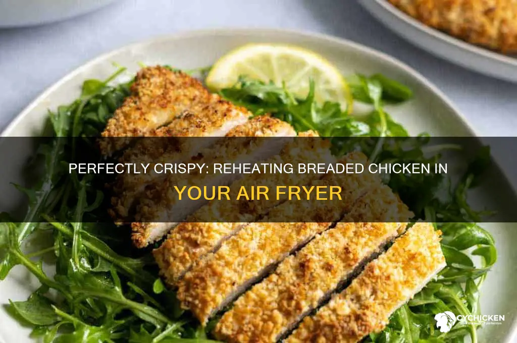 how to reheat breaded chicken in air fryer