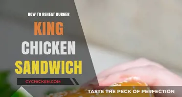 Perfectly Reheat Your Burger King Chicken Sandwich: Quick & Easy Tips