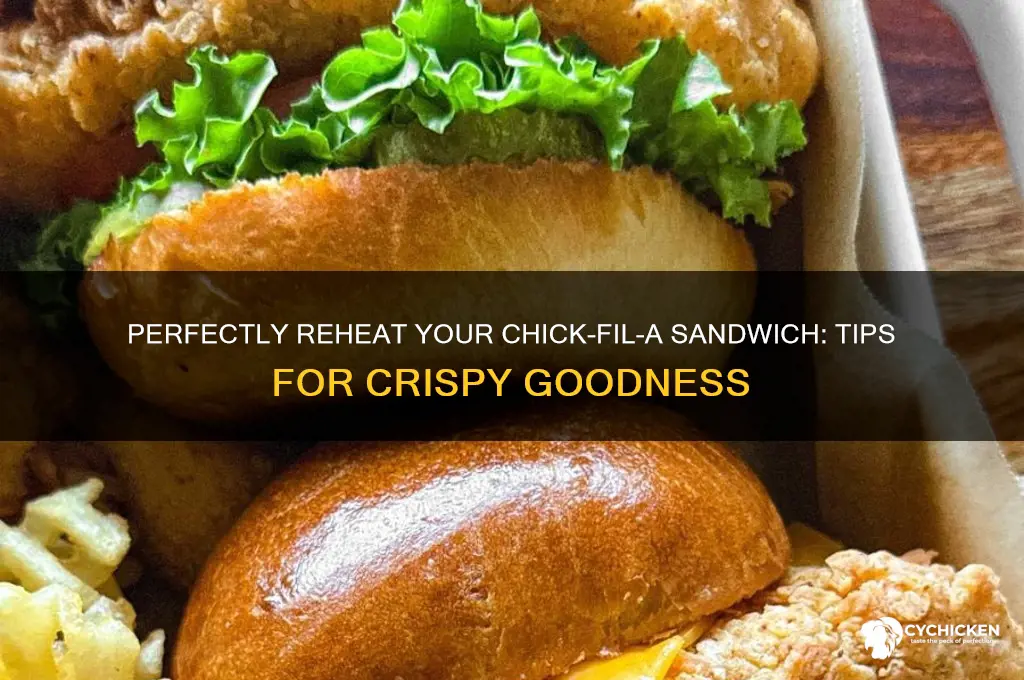 how to reheat chick fil a sandwich