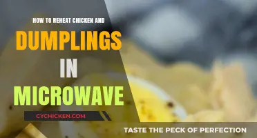Quick Microwave Tips: Reheating Chicken and Dumplings Perfectly