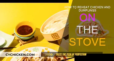 Stove-top Reheating: Chicken and Dumplings